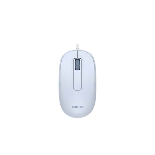 PHILIPS KABLOLU MOUSE SPK7238J AÇIK MAVİ