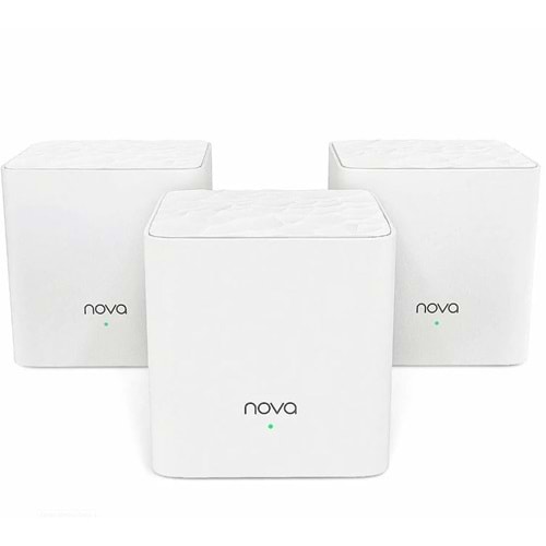 TENDA NOVA MX3-3 MESH WİFİ6 ROUTER 3'LÜ SET