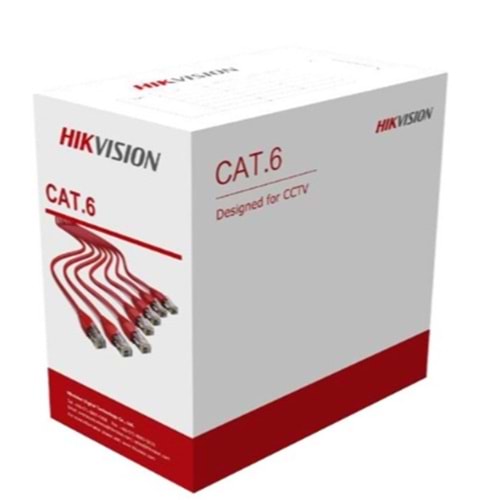 HIKVISION DS-1LN6U-G CAT6 UTP 305M BAKIR KABLO