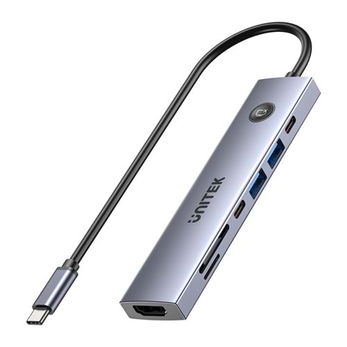 UNITEK UHUB S7 PRO 7-IN-1 5GBPS USB-C HUB (H1124AGY01)
