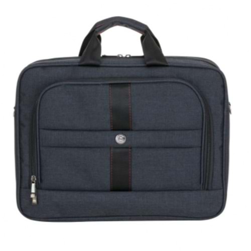 PLM SANTORİ NOTEBOOK ÇANTASI SİYAH 15.6"
