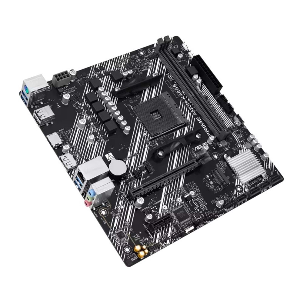 ASUS PRIME A520M-K ARGB DDR4 5100MHz mATX AM4