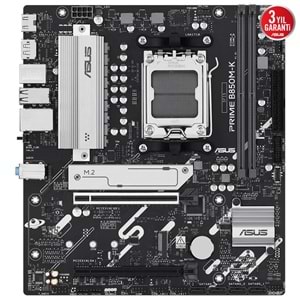 ASUS PRIME B850M-K AM5 DDR5 8400MHZ(OC) HDMI mATX ANAKART