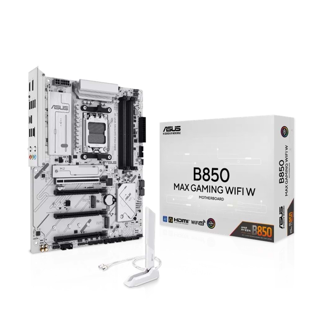 ASUS B850 MAX GAMING WIFI W AMD SOKET AM5 B850 DDR