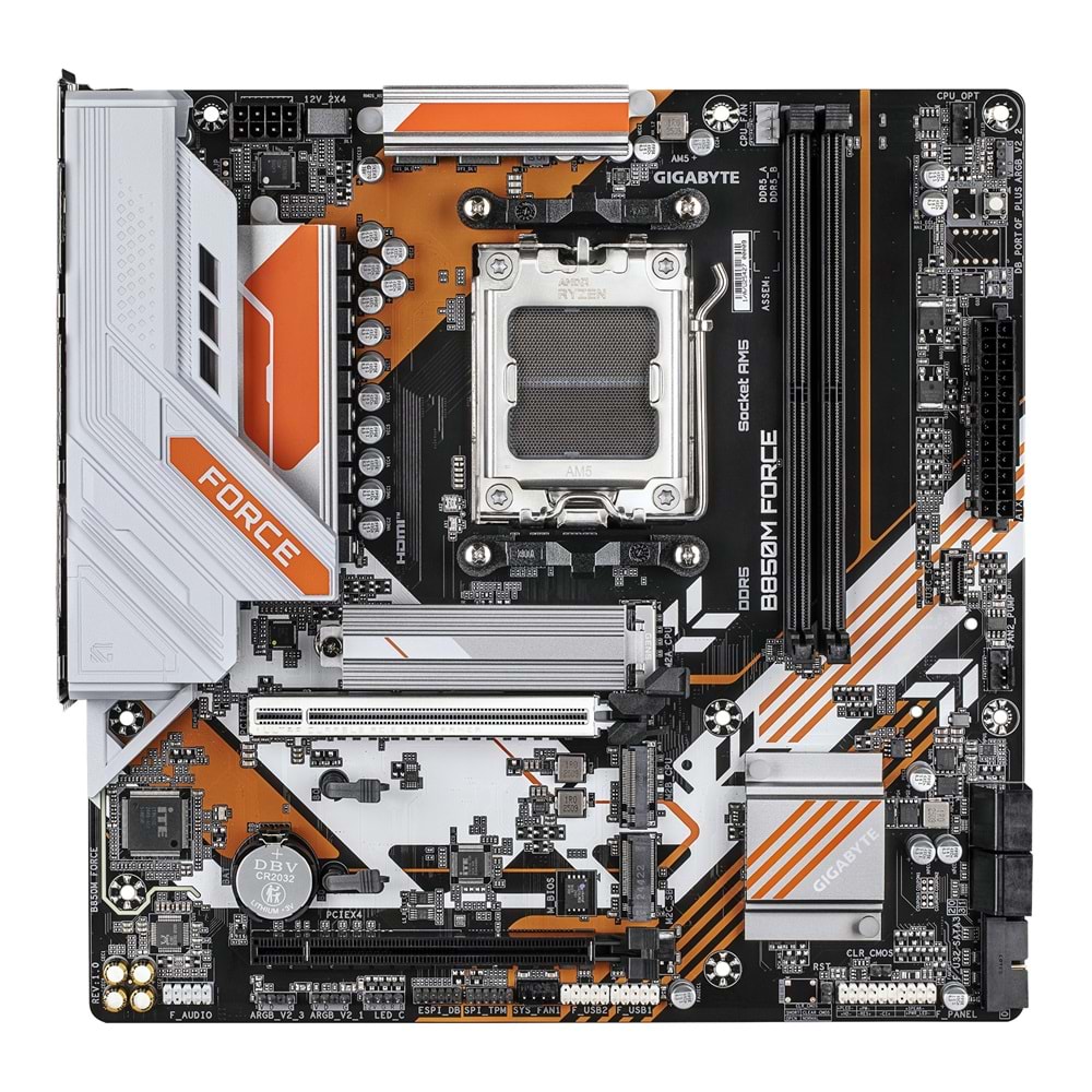 GIGABYTE B850M FORCE DDR5 M.2 HDMI DP MATX AM5