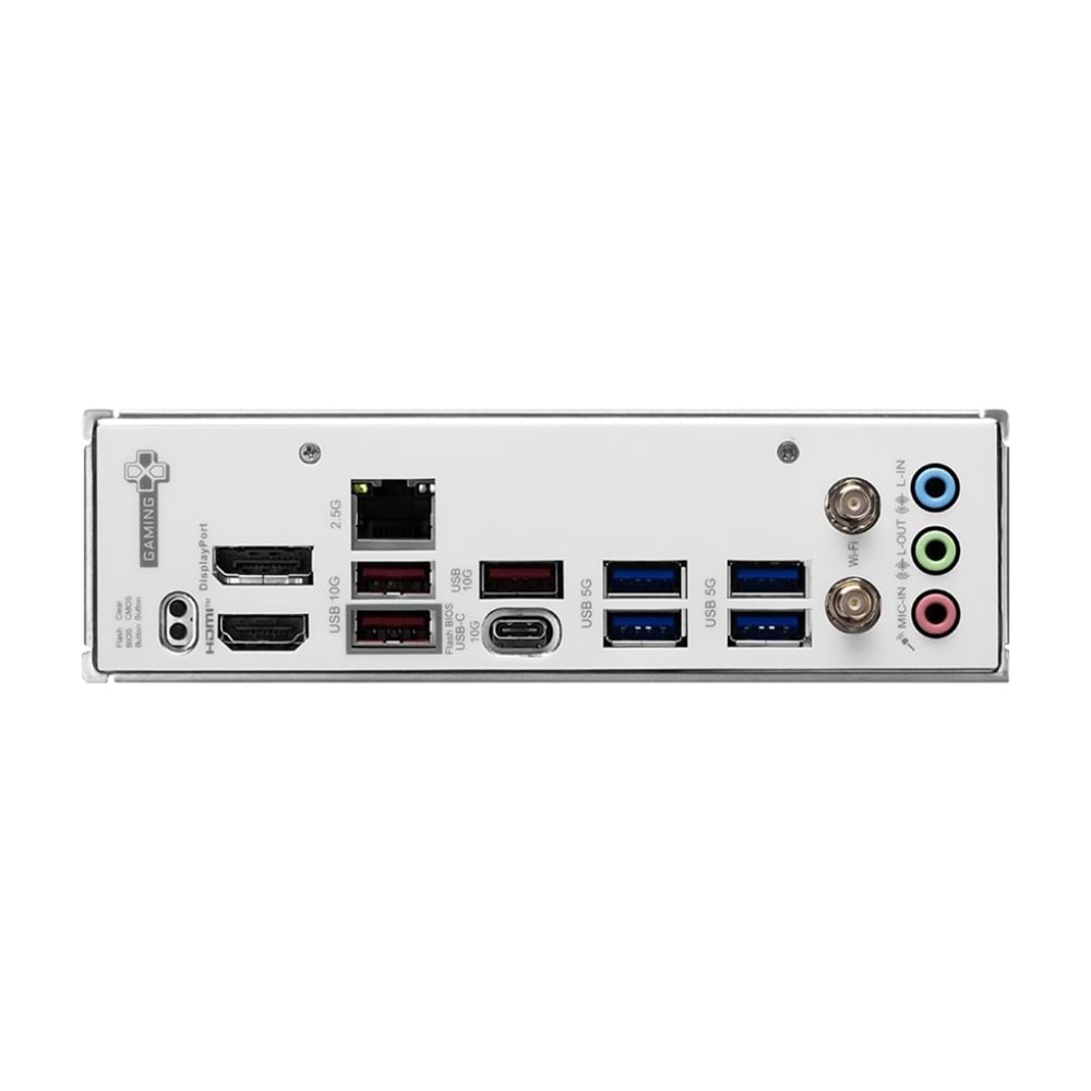 MSI B850M GAMING PLUS WIFI6E DDR5 AM5 8200MHZ(OC) HDMI DP 2X M.2 USB 10GBS 2.5G LAN WI-FI 6E MATX