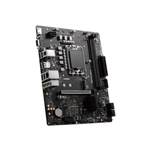 MSI PRO H610M-E DDR5 5600MHZ(OC) HDMI VGA M.2 mATX 1700P