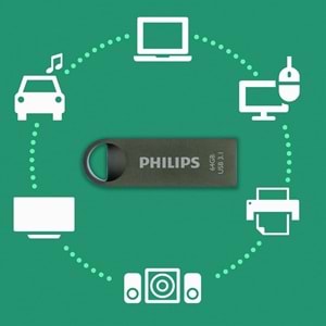 PHILIPS 64GB USB3.1 100/150MB/S FM64FD165B/00