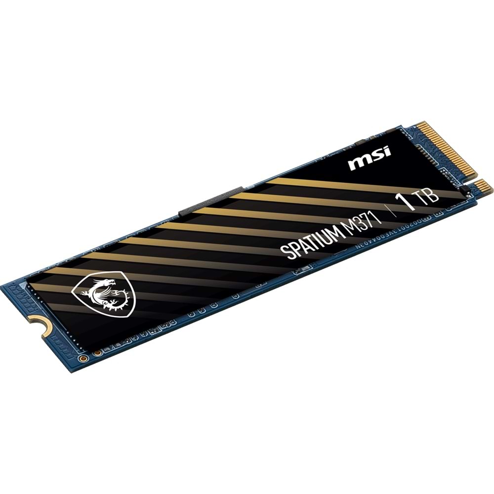 MSI SPATIUM M371 1TB PCIe Gen3x4 NVME M.2 SSD