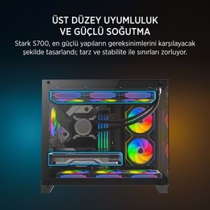 JAMES DONKEY STARK S700 750W SIYAH GAMING KASA