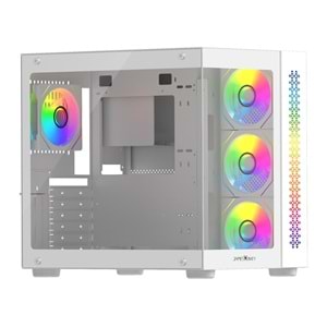 JAMES DONKEY STARK S800 4X ARGB 750W WHITE KASA