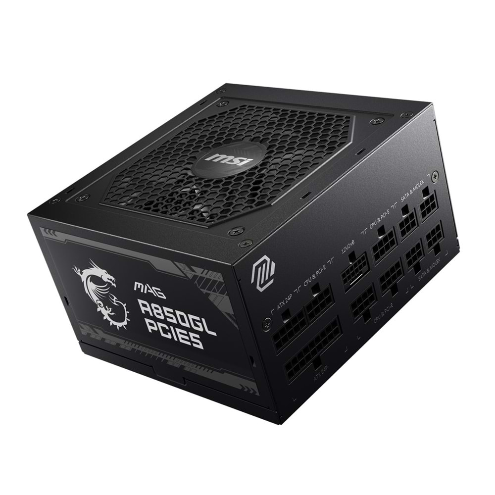 MSI MAG A850GL PCIE5 850W 80+ GOLD PSU