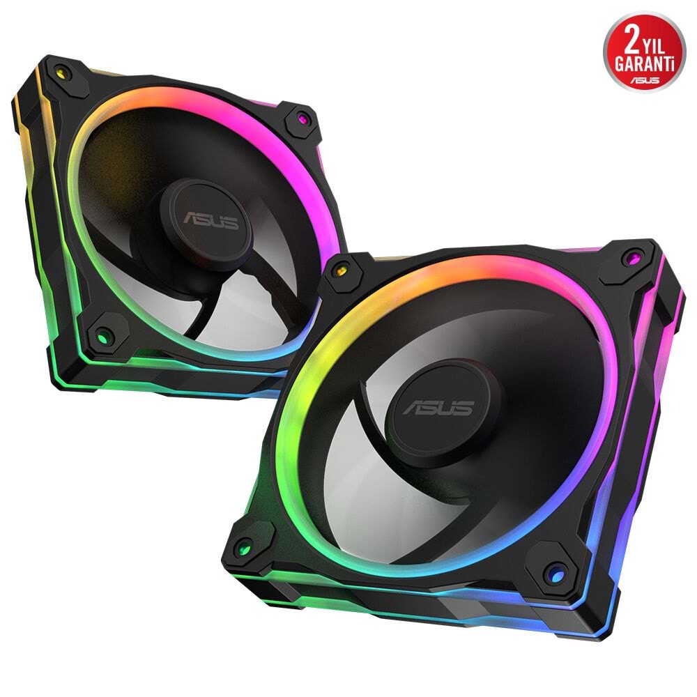 ASUS PRIME MR120 SOĞUTUCU KASA RADYATÖR FANI ARGB 120MM SİYAH 3IN1