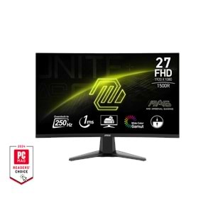 27 MSI MAG 27C6X VA FHD 1500R 1MS 250HZ CURVED