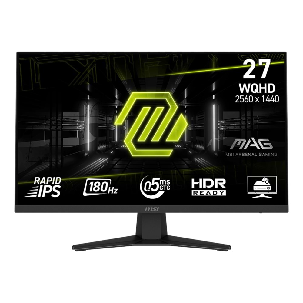 27 MSI MAG 274QF 0.5MS 180HZ 2K WQHD ADAPTIVE SYNC IPS GAMING