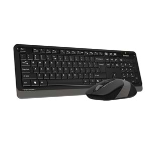A4 TECH FG1010 Q 2.4 GHZ USB GRİ KLAVYE+MOUSE KABLOSUZ SET