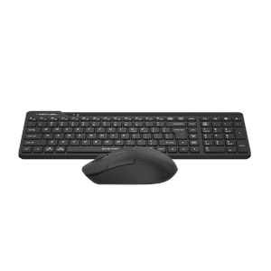 A4 TECH FG2300 Q SILENT 2.4 GHZ AİR2 SİYAH KLAVYE+MOUSE