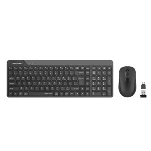 A4 TECH FG2300 Q SILENT 2.4 GHZ AİR2 SİYAH KLAVYE+MOUSE