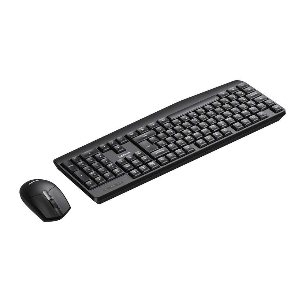 PHILIPS KABLOSUZ KLAVYE&MOUSE SET SPT6337 SİYAH