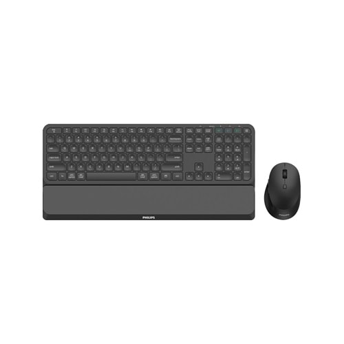 PHILIPS KABLOSUZ KLAVYE&MOUSE SET SPT6607 SİYAH