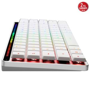 ASUS ROG FALCHION RX WL LP RD TR BEYAZ KLAVYE