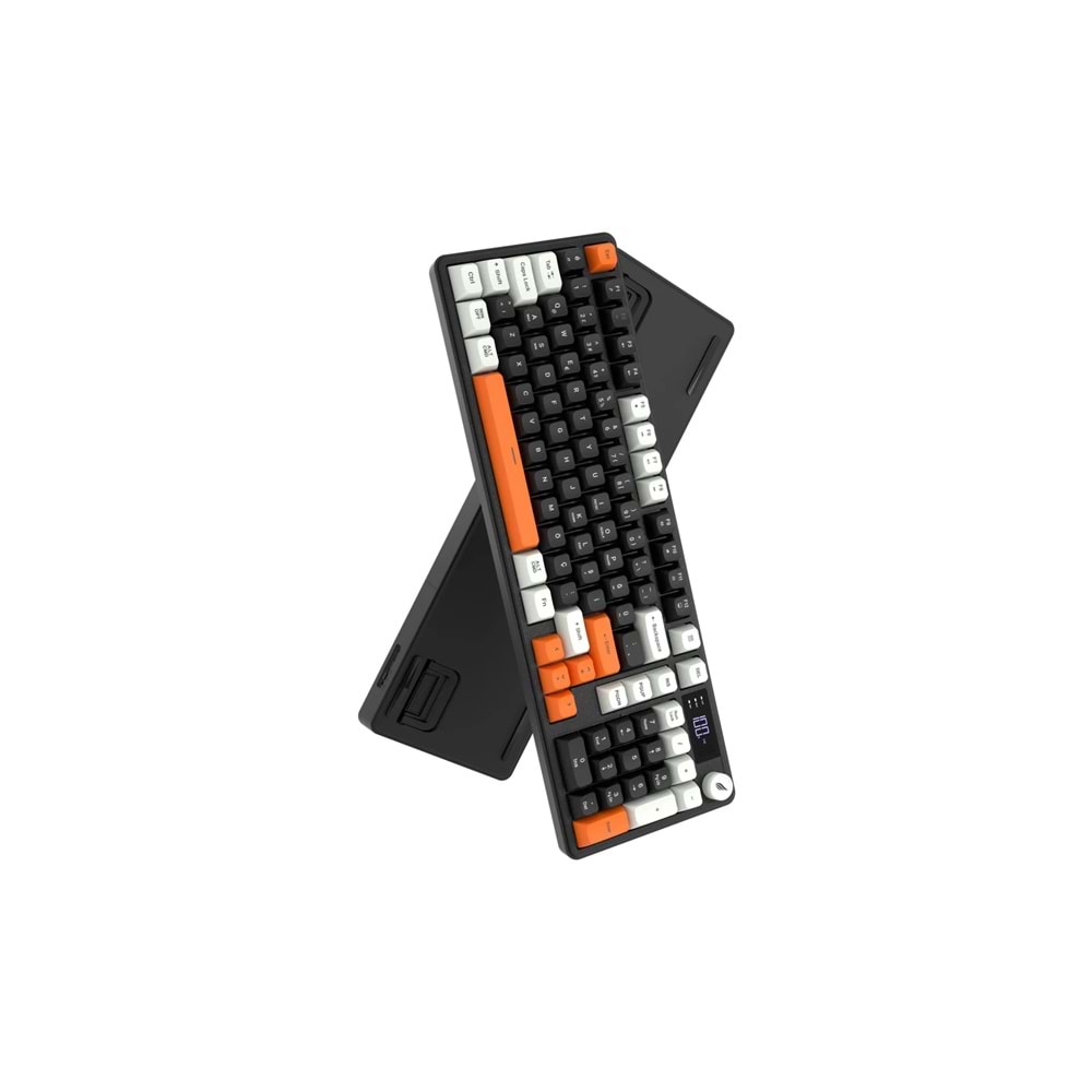 HAWK GAMING HK258BW GAMING KABLOSUZ KLAVYE SIY-TUR