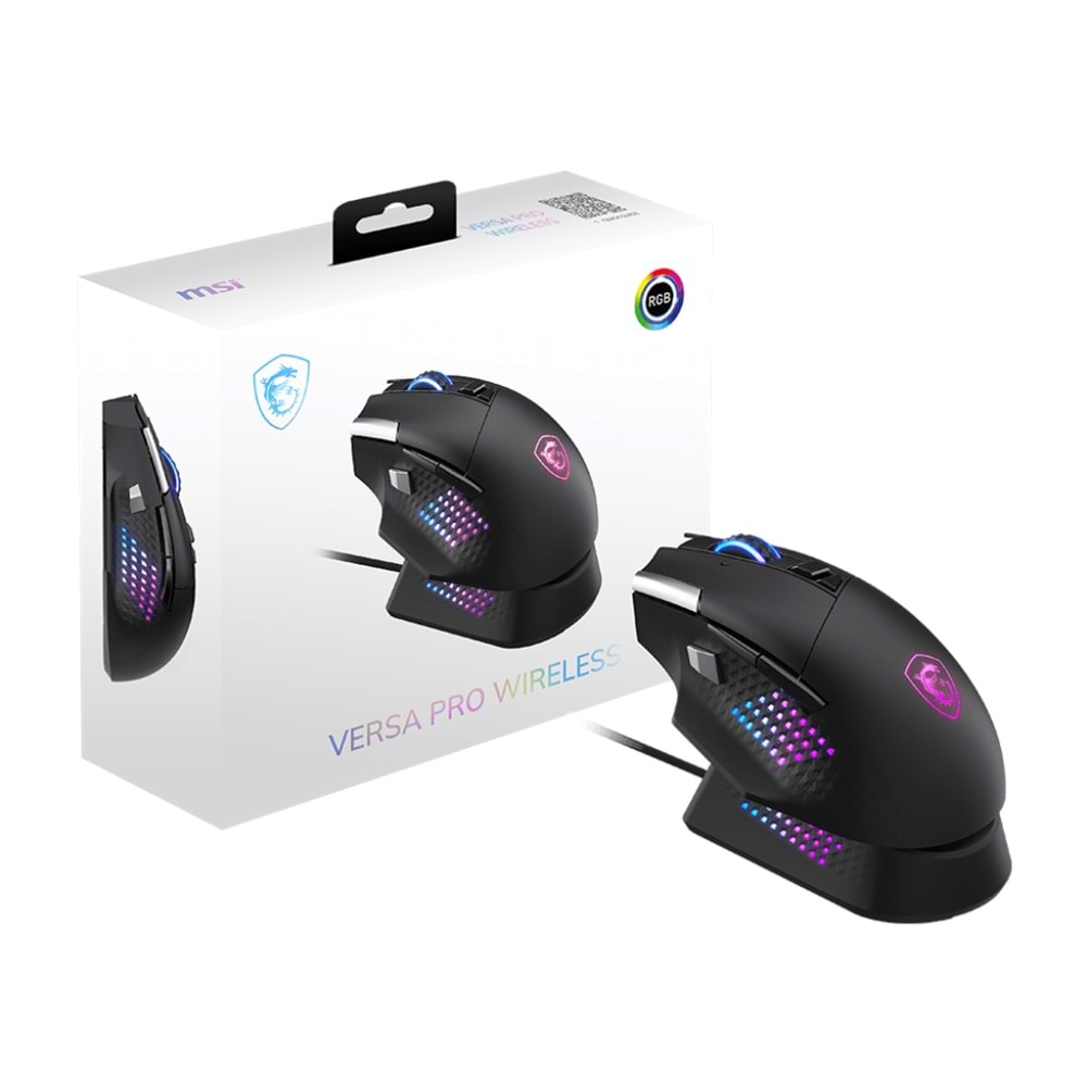 MSI VERSA PRO WIRELESS + MOUSE DOCK PRO MOUSE