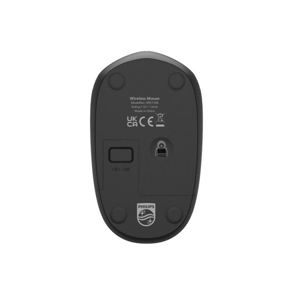 PHİLİPS KABLOSUZ MOUSE SPK7358B SİYAH
