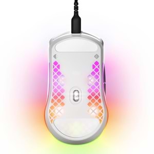STEELSERIES AEROX 3 MOUSE SNOW 62603