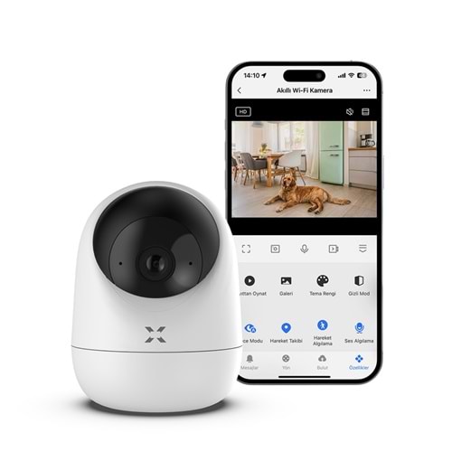 XENON X7205 FHD GECE GORUS WI-FI GUVENLIK KAMERASI