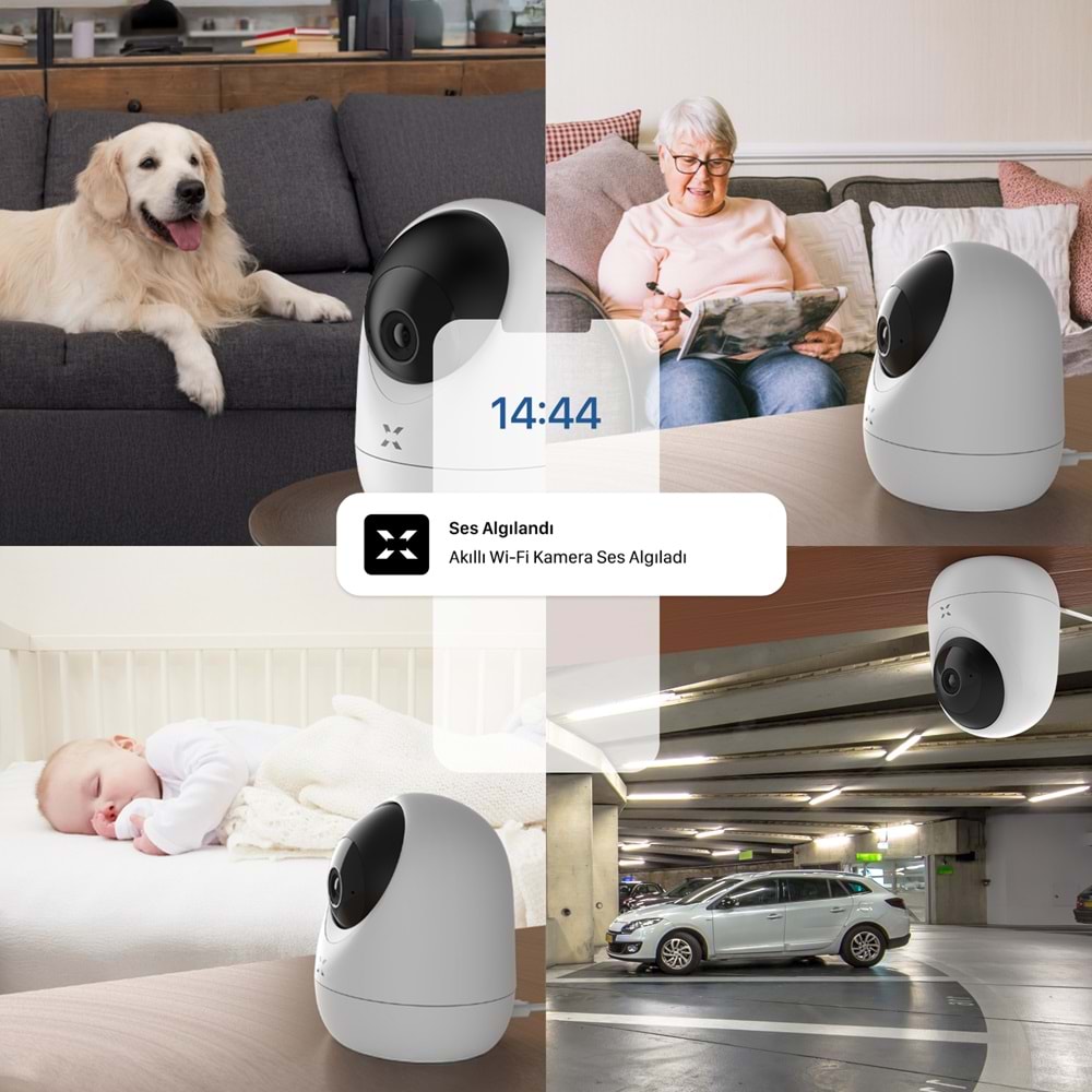 XENON X7205 FHD GECE GORUS WI-FI GUVENLIK KAMERASI