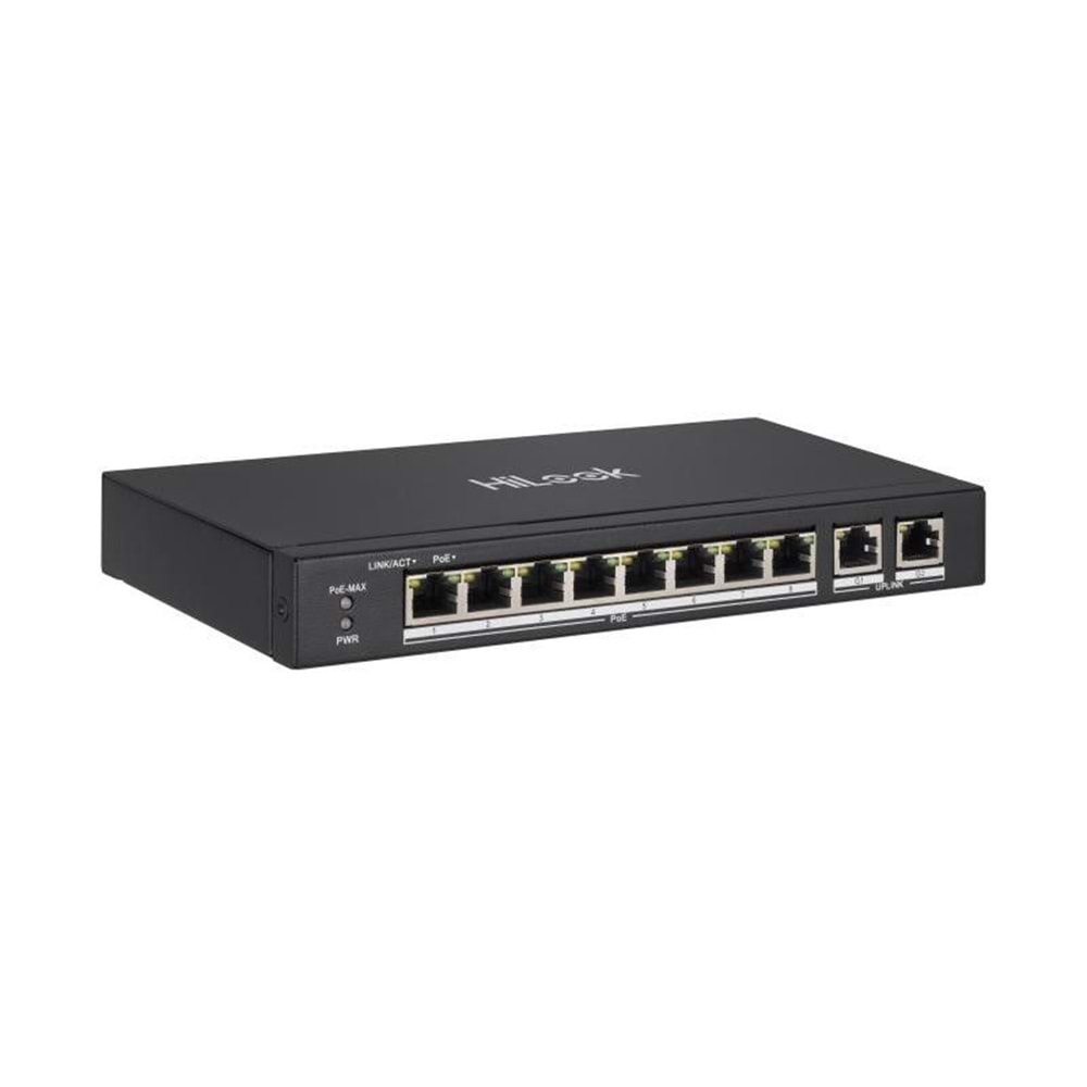 HIKVISION-HILOOK NS-0310P-60 (O-STD) 10 PORT YÖNETİLEMEZ POE SWİTCH