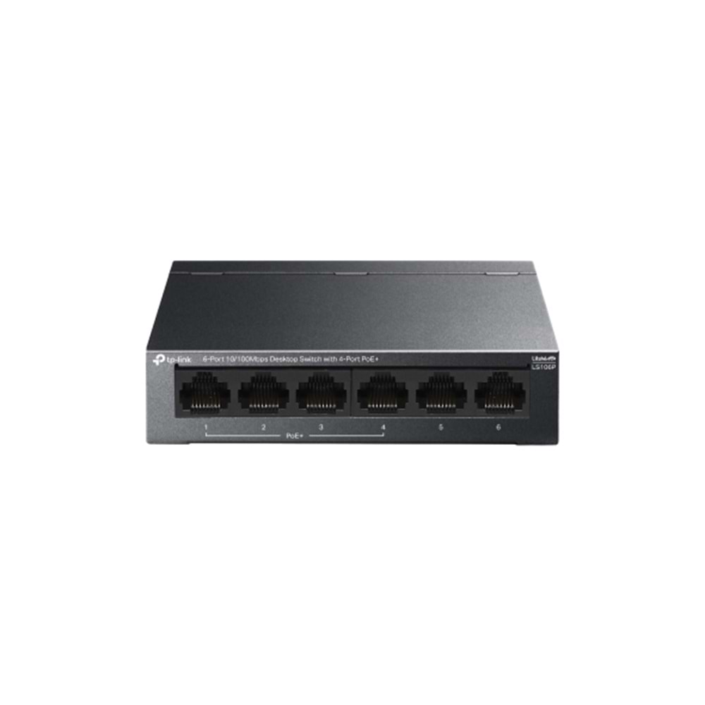 TP-LINK LS106P 6PORT 10/100 YÖNETİLEMEZ POE SWITCH