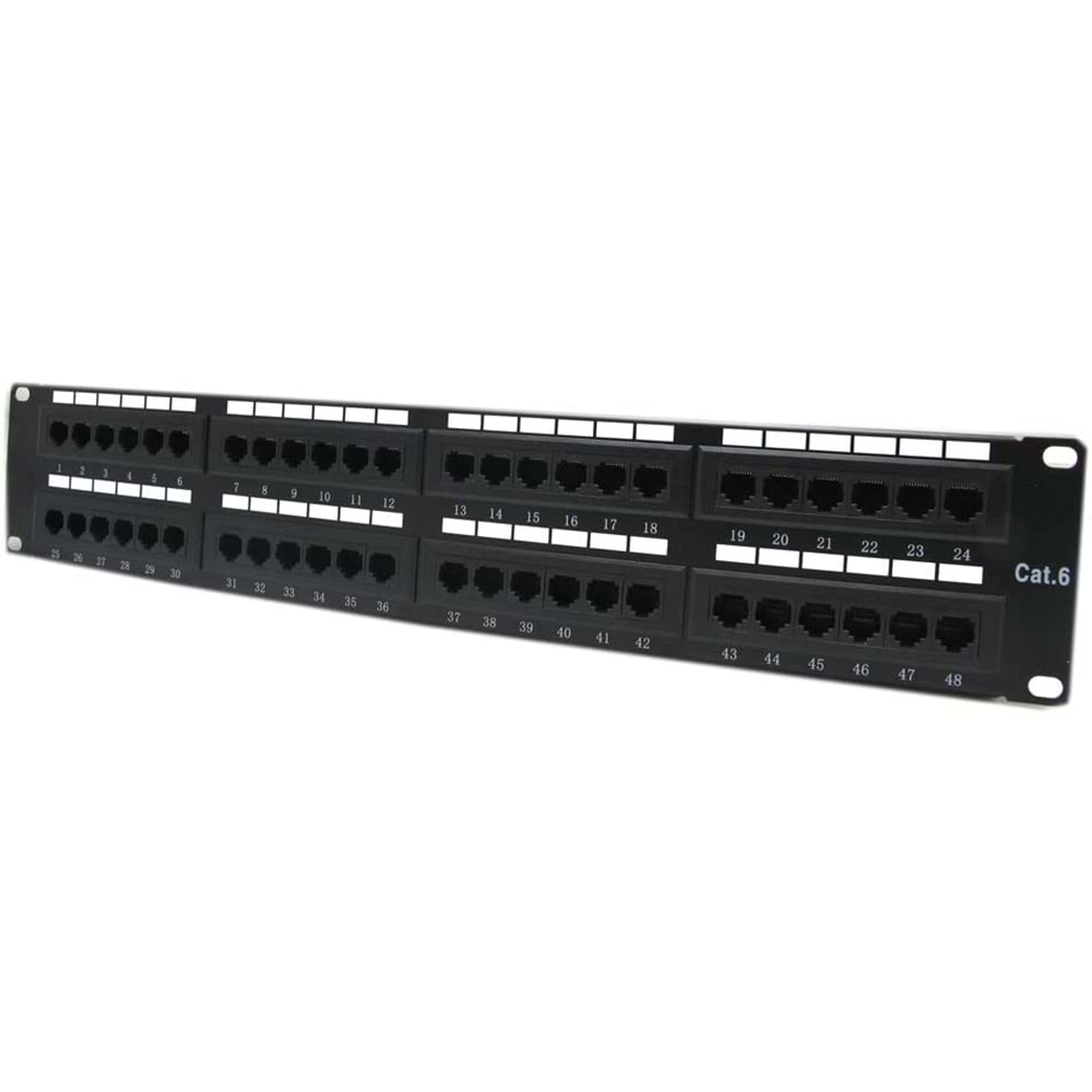 CODEGEN COD648 CAT6 1U UTP PATCH PANEL 48PORT