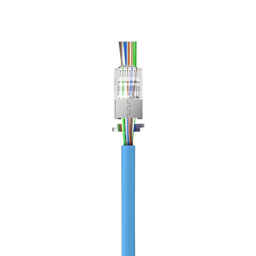 UNITEK CAT7 RJ45 50'Lİ PASS TROUGH KONNEKTÖR (OT1093ATP01)