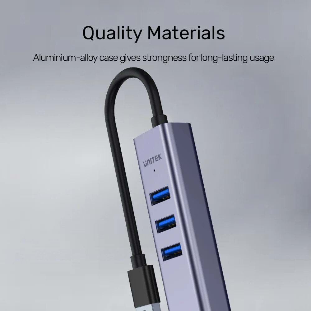 UNITEK 4-IN-1 ETHERNET HUB (Y-3088B)