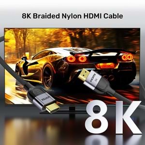 UNITEK HDMI 2.1 KABLO 1 METRE 8K (C11093RGY01-1M)