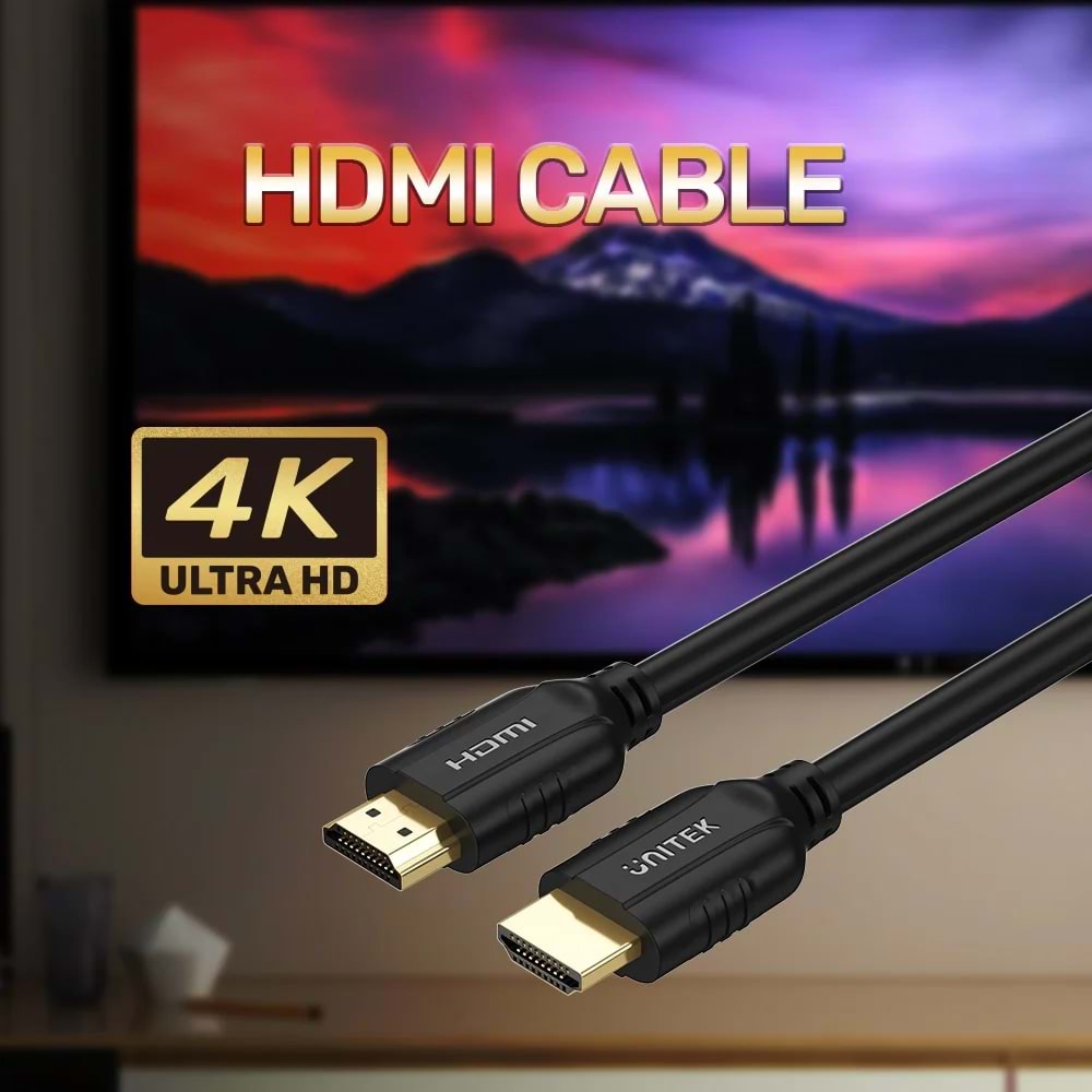 UNITEK HDMI2.0 KABLO 15MT 4K&60Hz (C11079BK-15M)