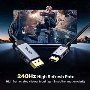 UNITEK DISPLAY PORT 2.1 KABLO 2MT 16K (C1626GY-2M)