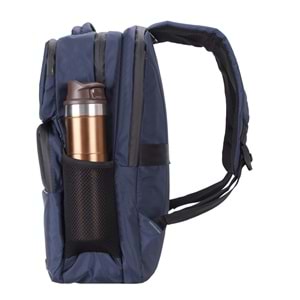PLM OCTAGON NOTEBOOK SIRT ÇANTASI LACİVERT 15.6"