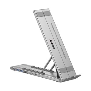 UNITEK KATLANABİLİR NOTEBOOK STANDI VE DOCKING STATION (D1137AGY01)