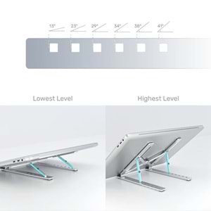 UNITEK MEKANIK KATLANABILIR LAPTOP STAND (OT155SL)