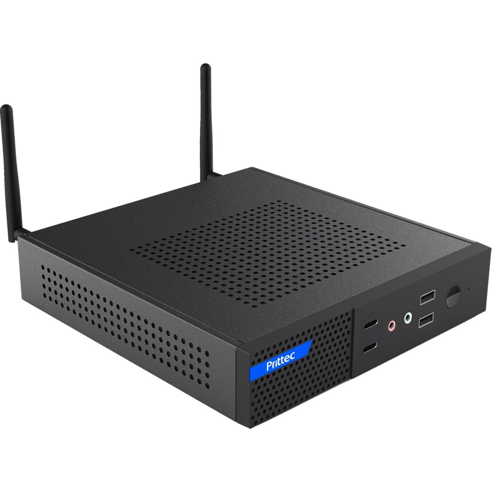 PRITTEC Q7-TH610L BAREBONE FreeDos MINI PC/ (SSD-RAM-CPU YOK)