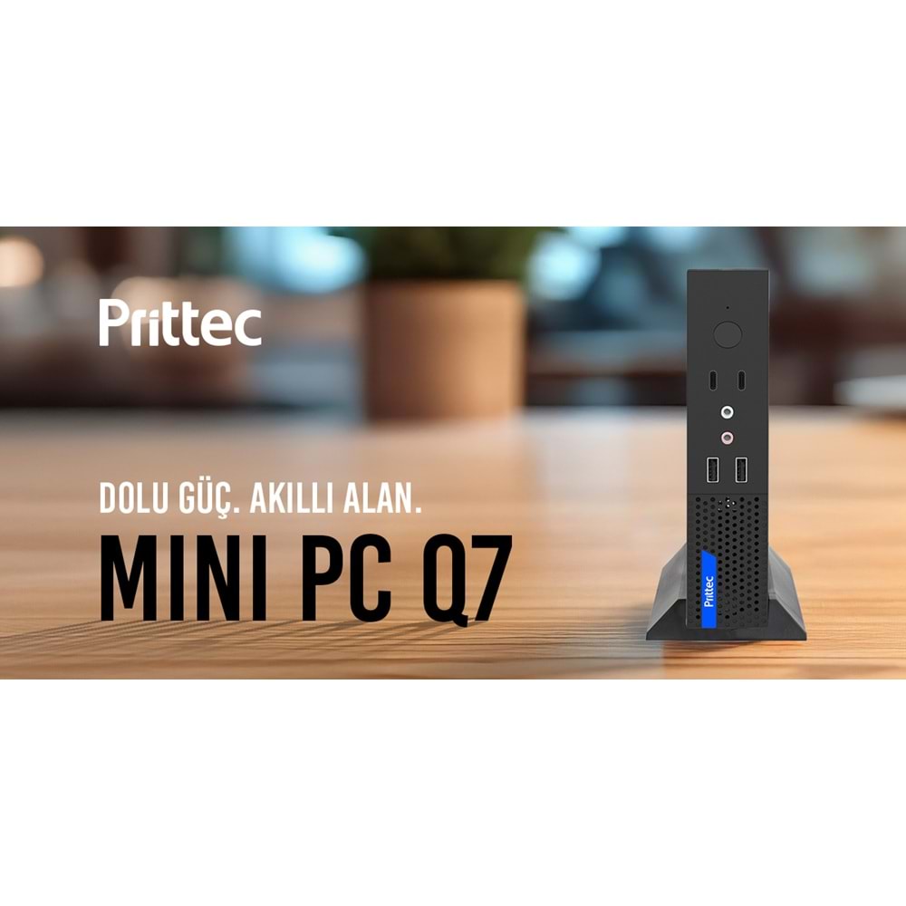 PRITTEC OX3 Q7-TH610L MINI PC I3-12100 / 8GB / 512 Nvme M2 / Free Dos