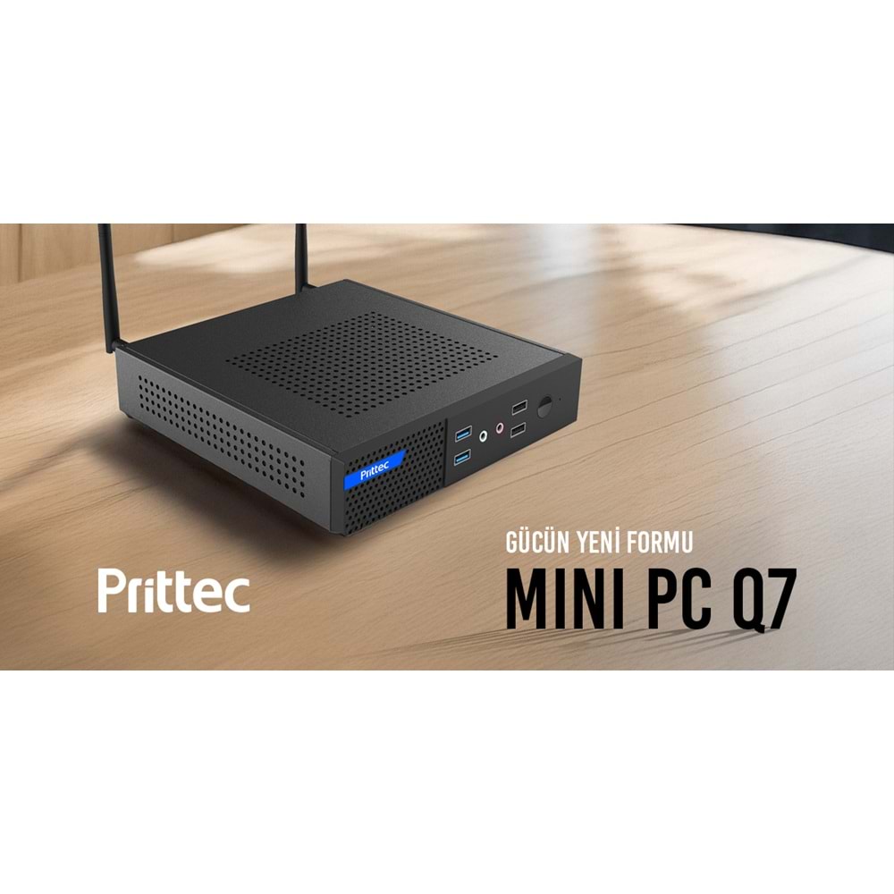 PRITTEC OX3 Q7-TH610L MINI PC I3-12100 / 8GB / 512 Nvme M2 / Free Dos